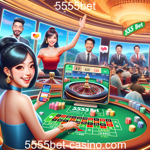 Descubra a Emoção do Casino Ao Vivo no 5555bet